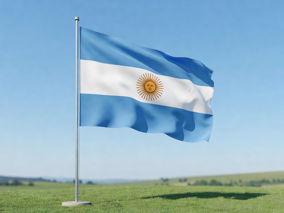 National flag of Argentina