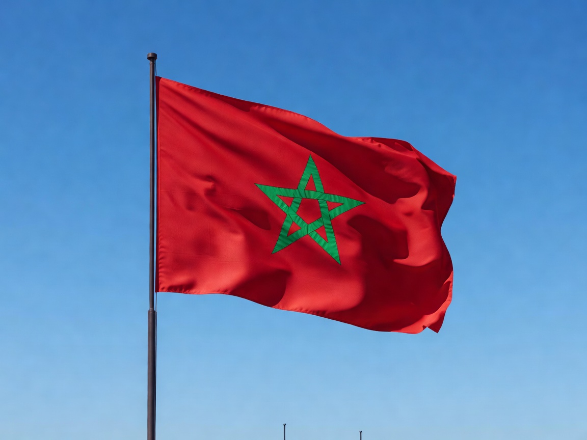 National flag of Morocco
